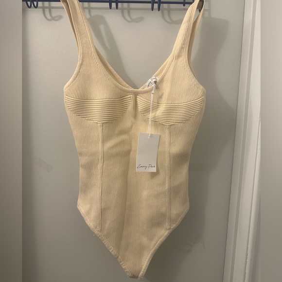 NWT women’s Emory park  ribbed bodysuit size medium - Picture 1 of 14